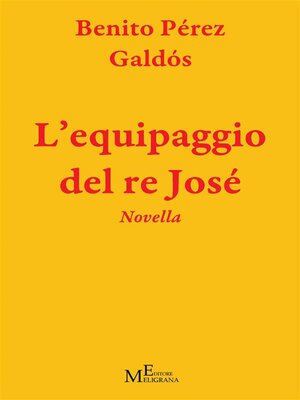 cover image of L'equipaggio del re José